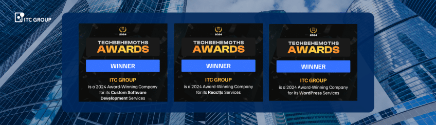 ITC Group is a TechBehemoth Award Winner 2024